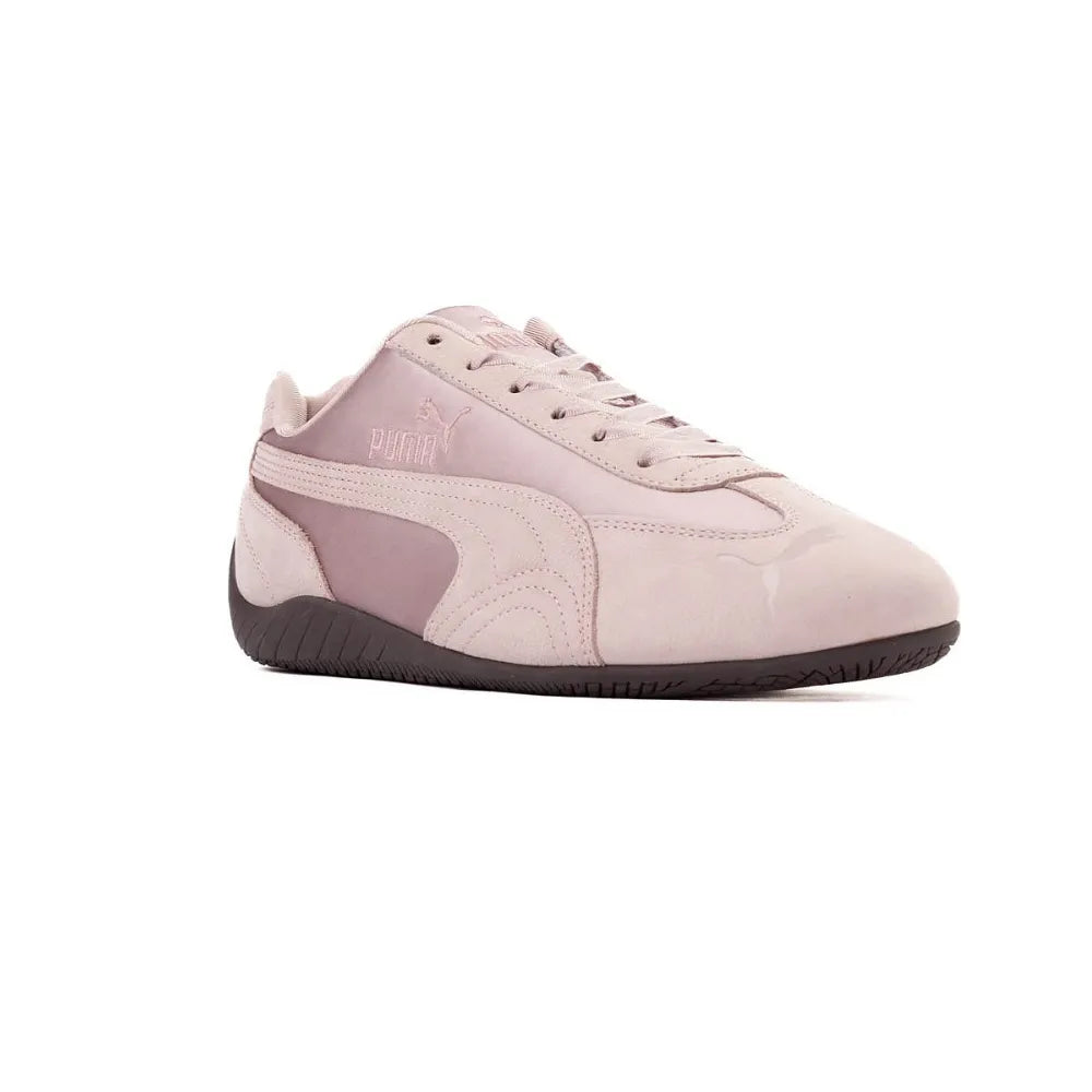 Angled view of PUMA Speedcat Etoile Wns Misty Pink Chocolate sneakers