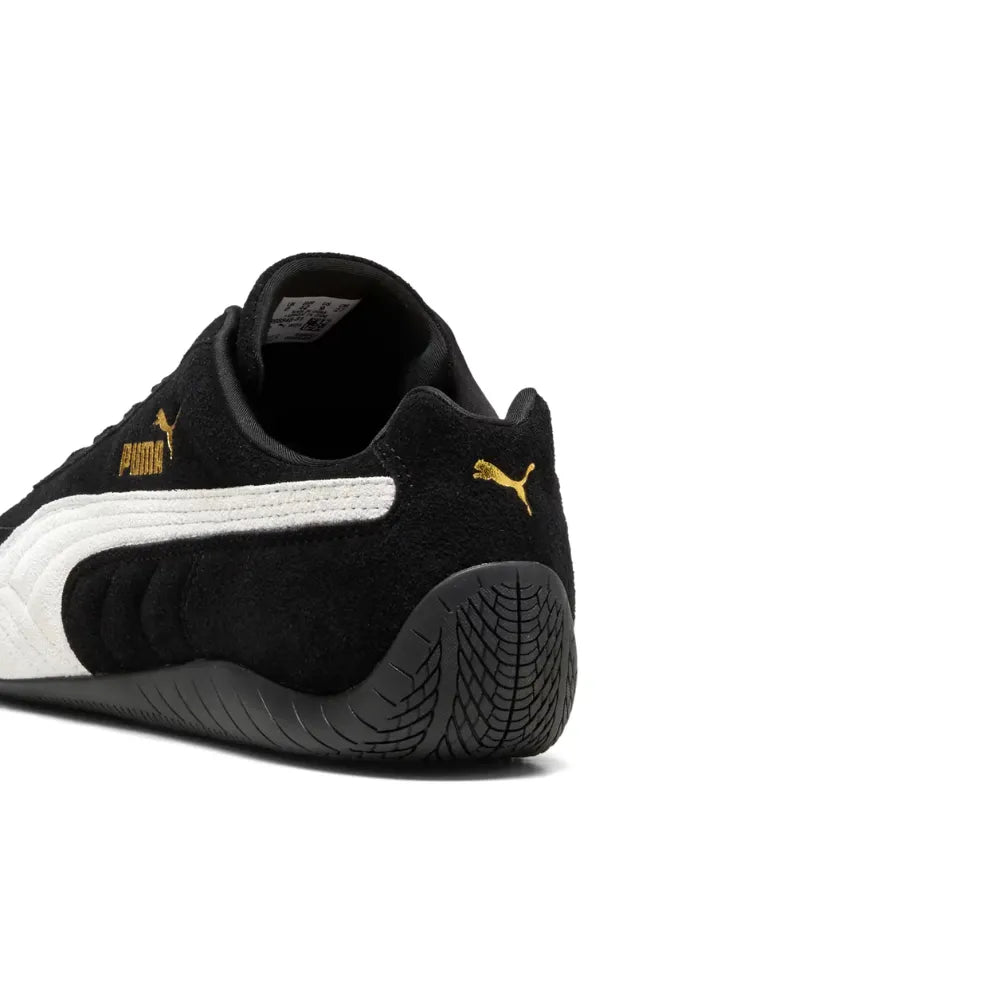 Heel detail of PUMA Speedcat OG Shoes Black PUMA White