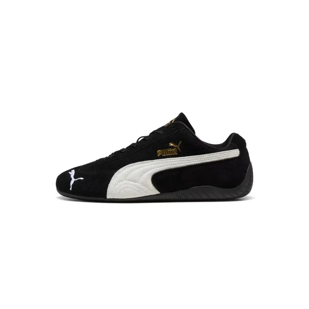 Right side view of PUMA Speedcat OG Shoes Black PUMA White
