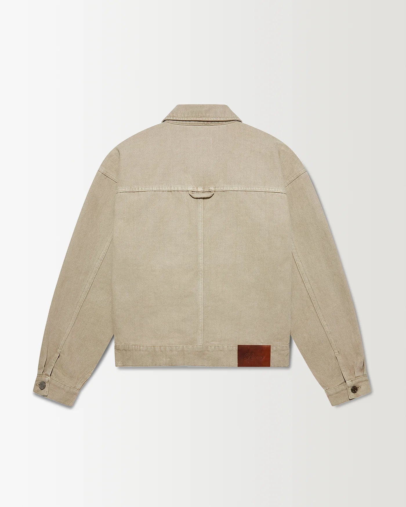 Ronning Fatigue Jacket in Sand back view