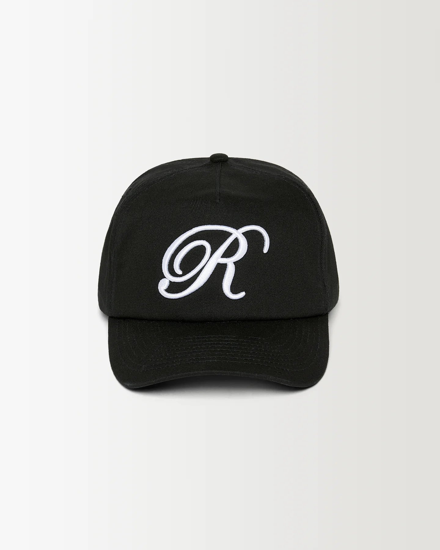 RONNING Initial Cap in Black front view