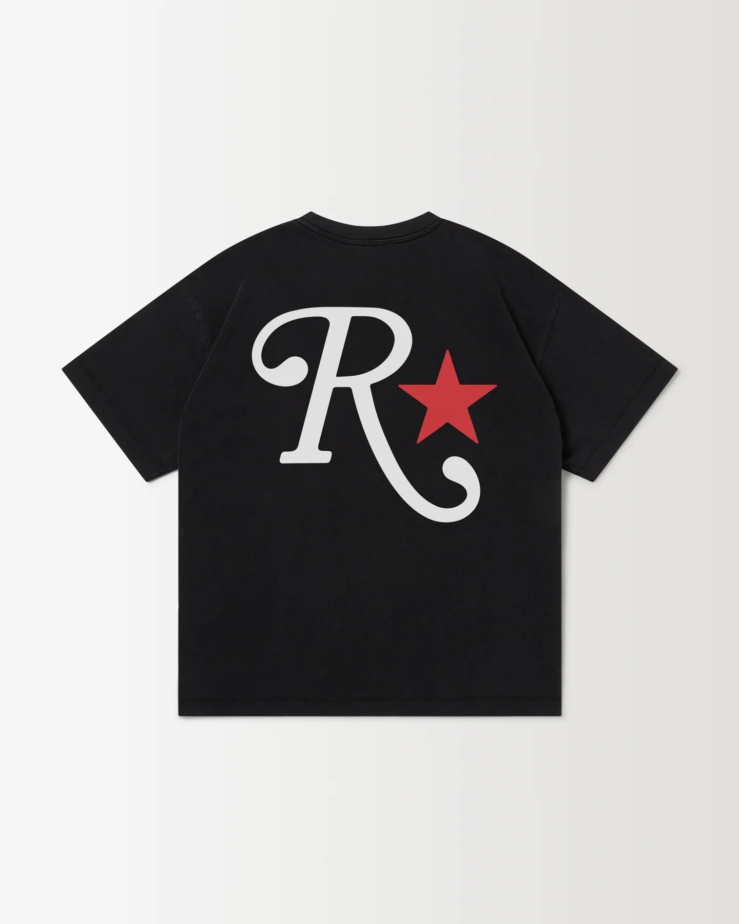 RONNING Star Tee in Black with back graphic