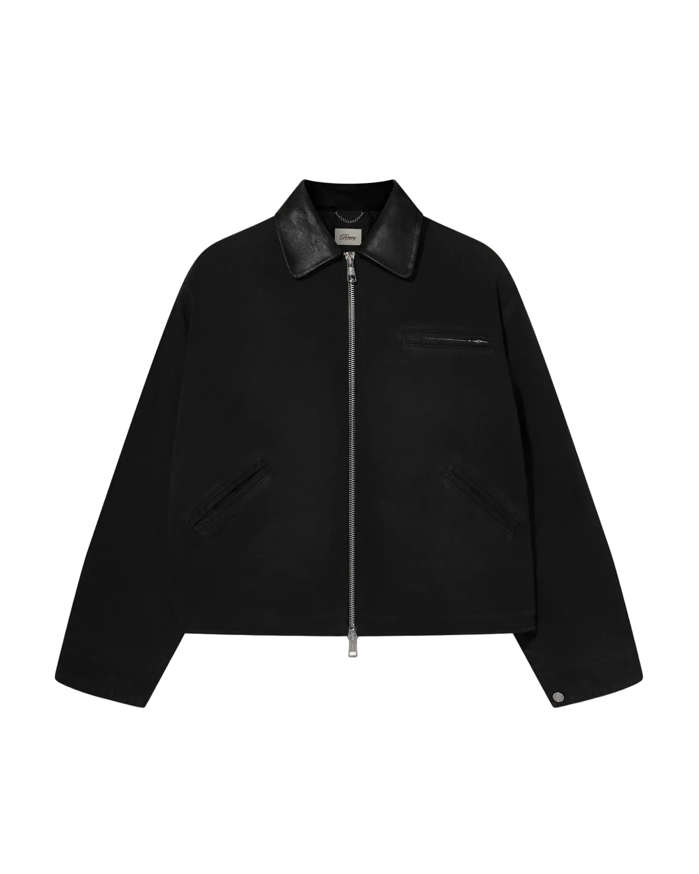RONNING Work Jacket in Black front view