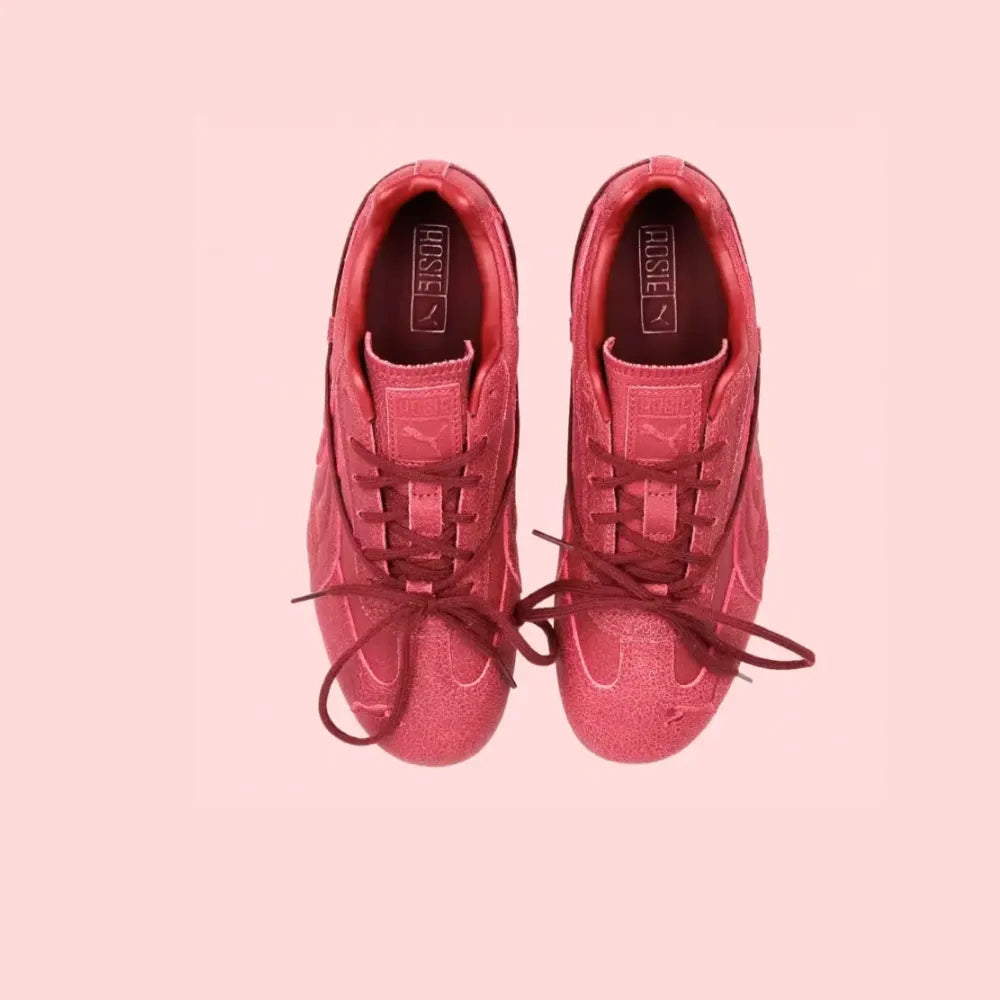 Rosé x PUMA Speedcat VTG Espresso Burgundy top view