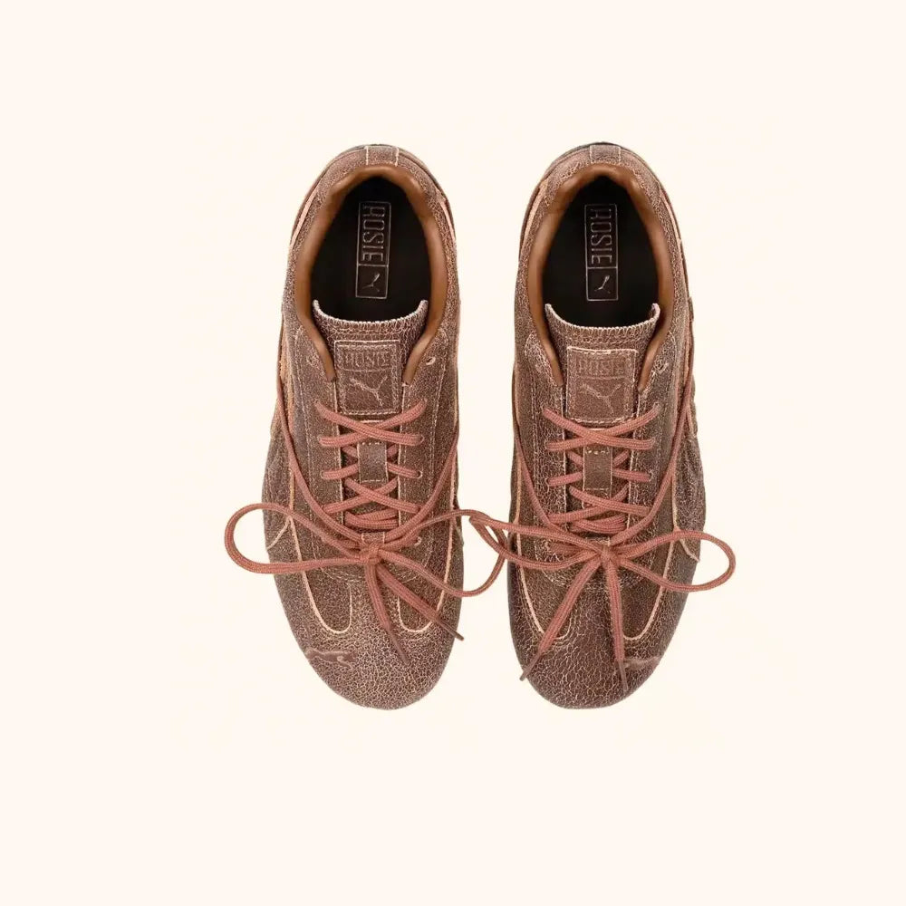 Rosé x PUMA Speedcat VTG Espresso Haute Coffee top view