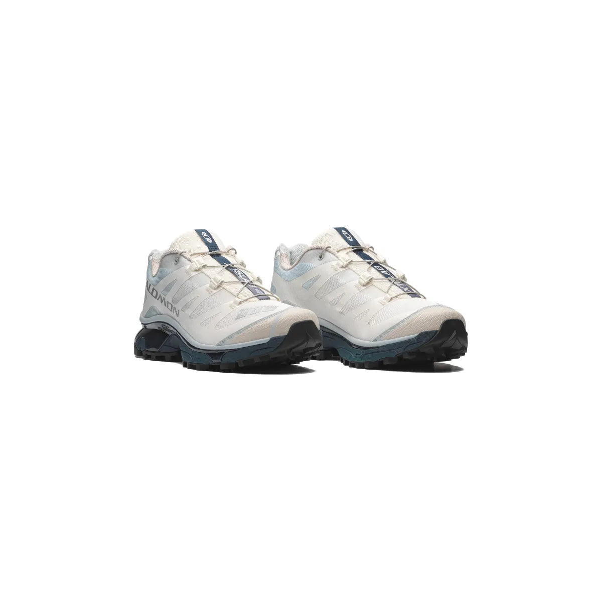 Side view of Salomon XT-4 OG Pearl Blue Grisaille Vanilla Ice shoes