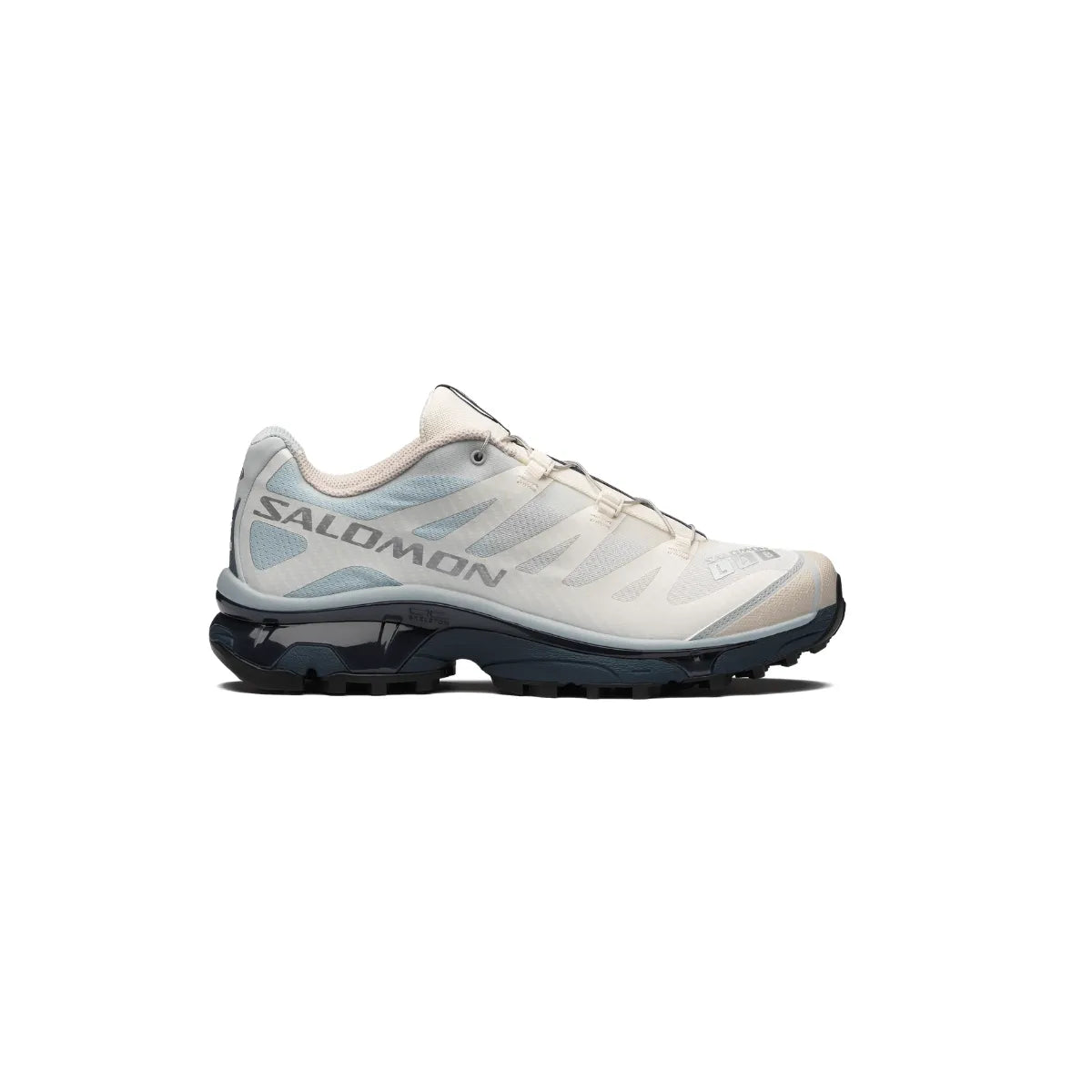 Salomon XT-4 OG trail shoes in Pearl Blue, Grisaille and Vanilla Ice