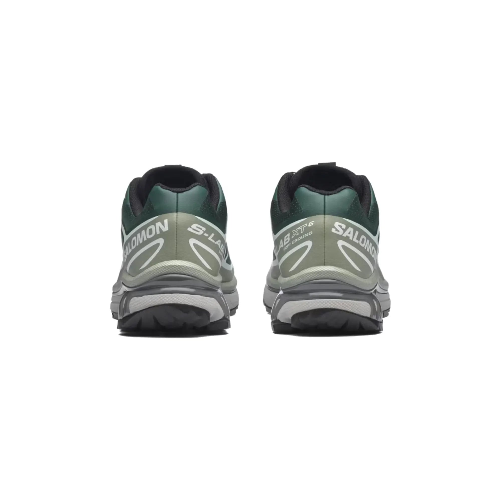 Salomon XT-6 Bistro Green Green Milieu Black back view