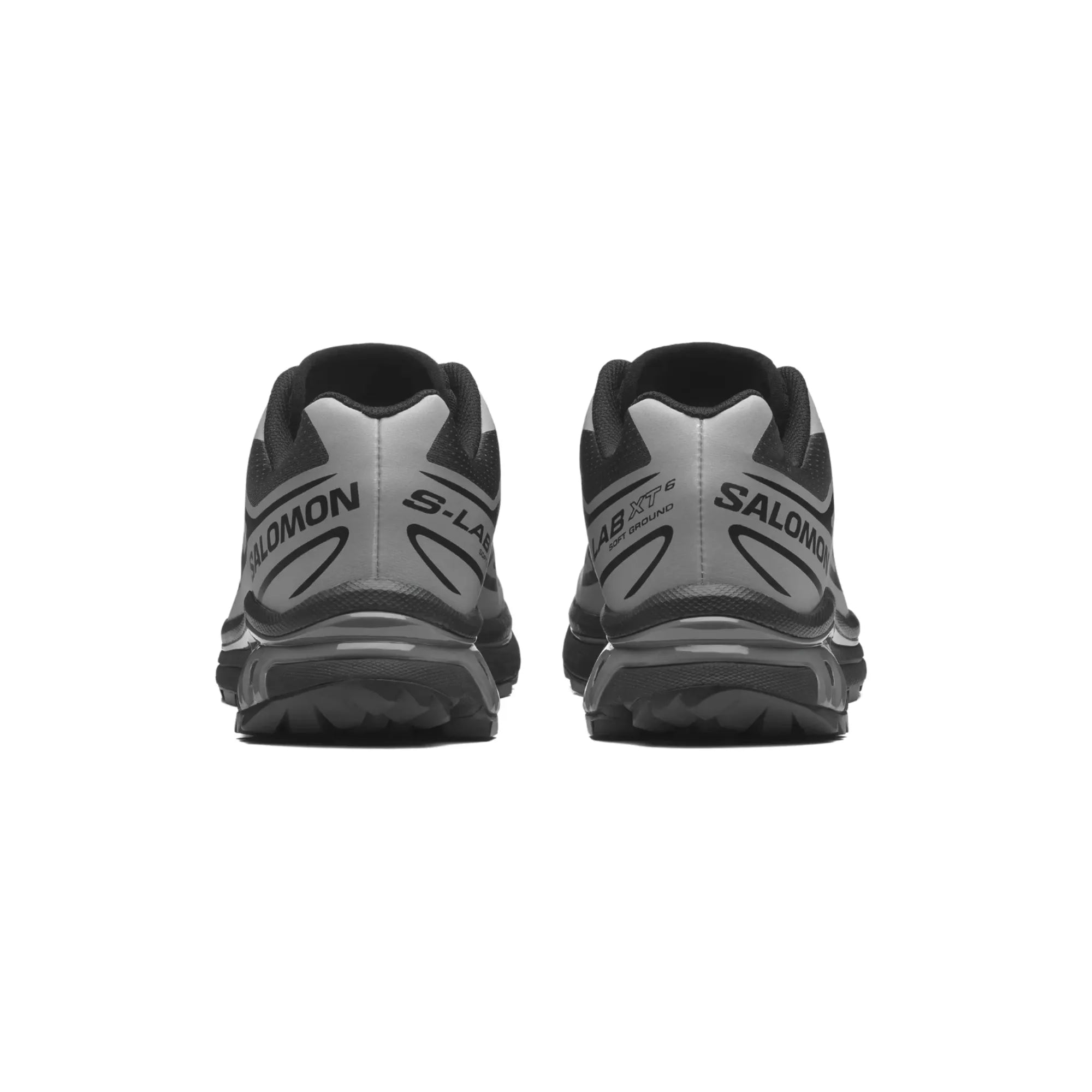 Salomon XT-6 Nocturne Vision Black Black Ftw Silver back view