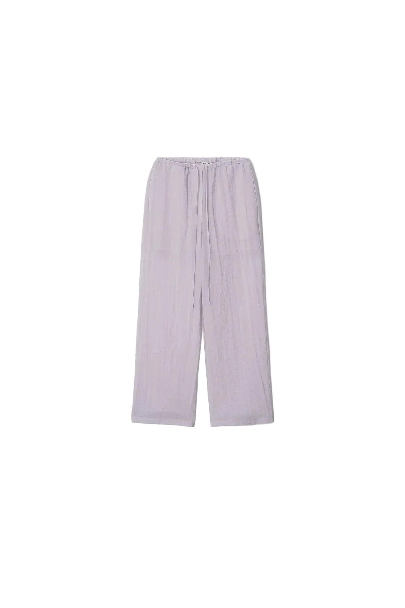 Sheer Lining Pants in Purple