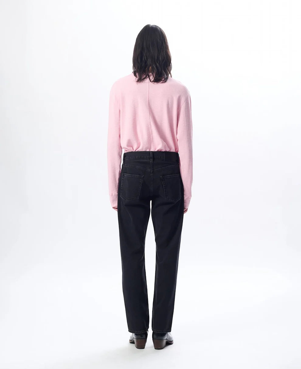 Back view of Sunflower Standard 708 Washed Black Jeans