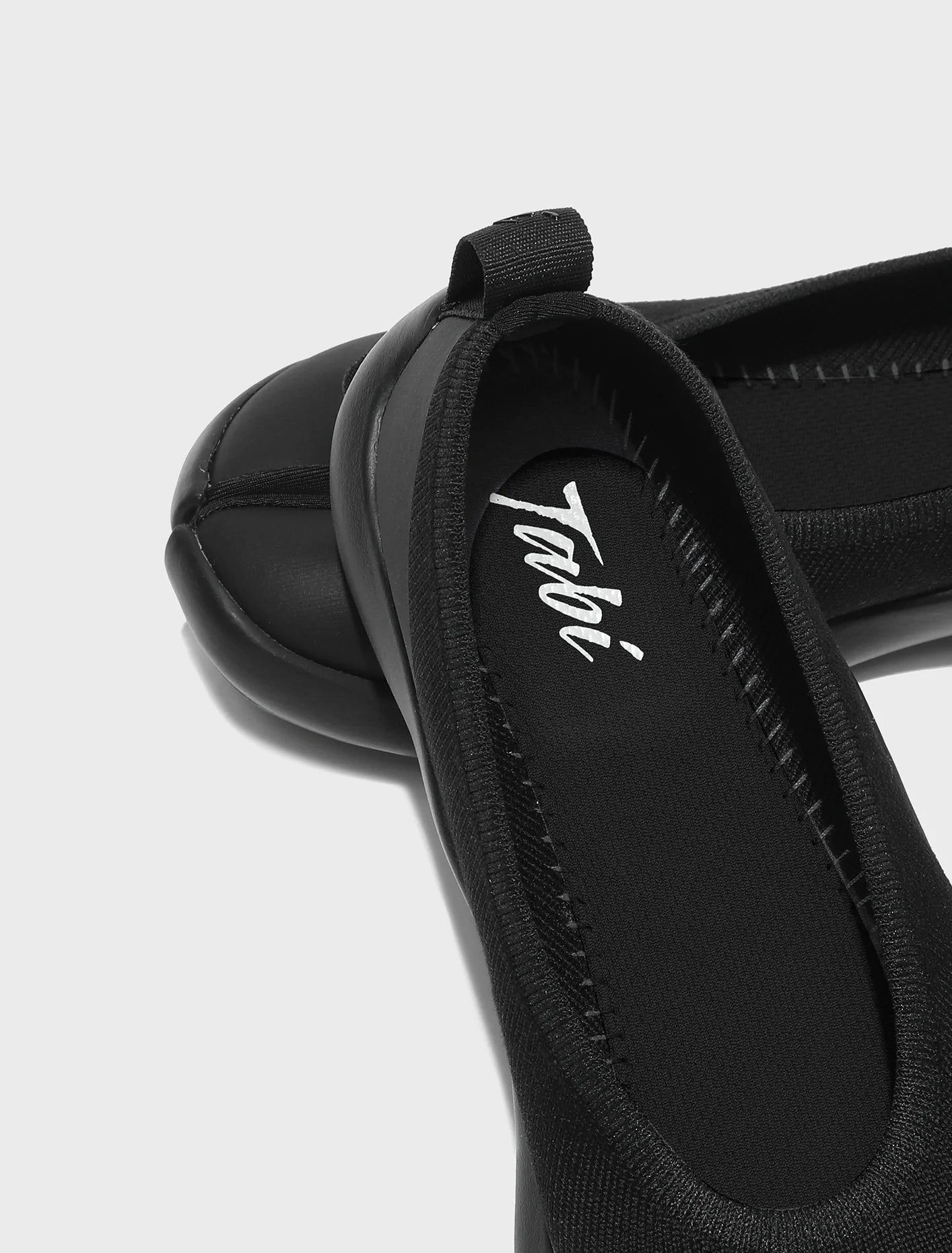 Tabi Ballerina Black insole detail