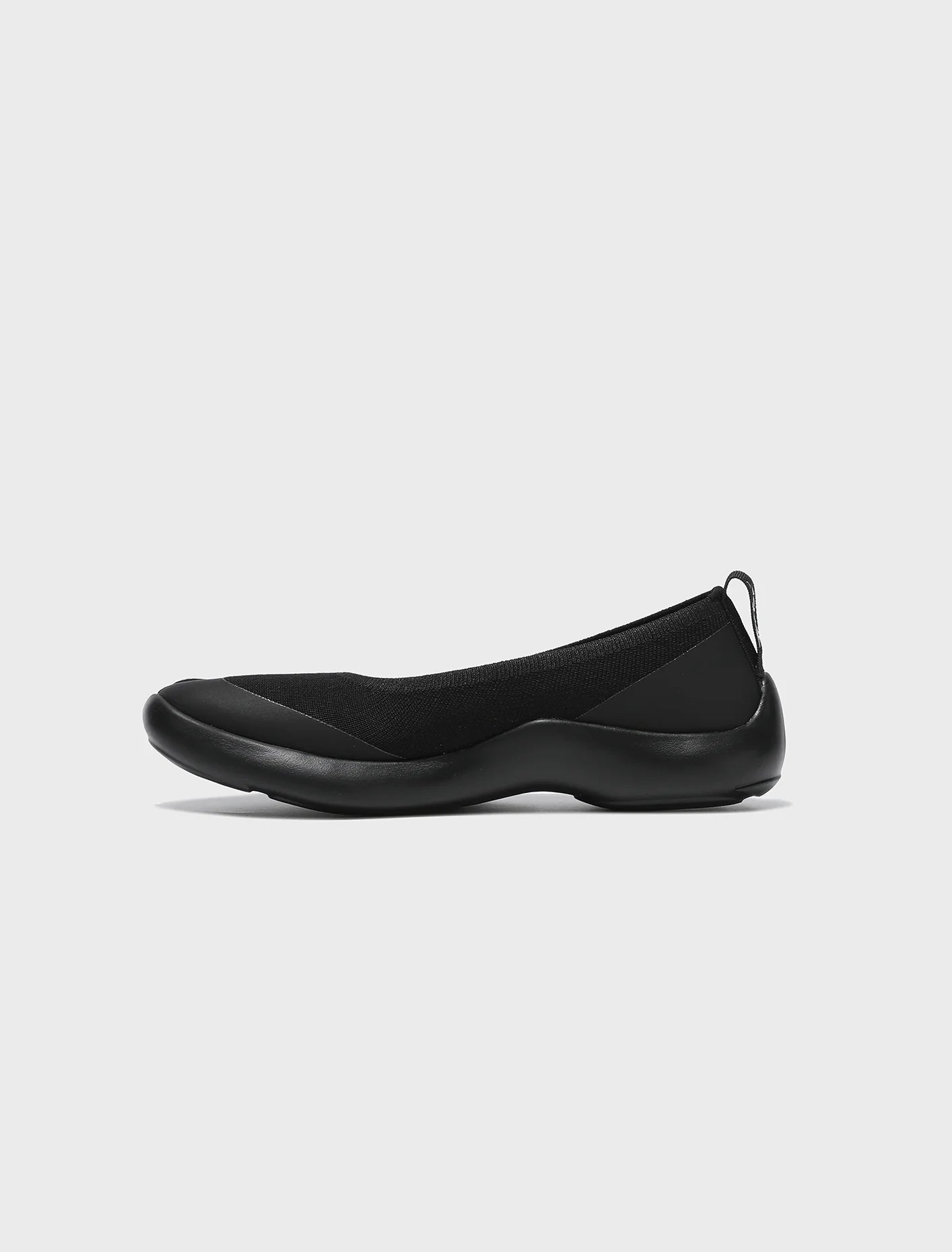 Tabi Ballerina Black side profile