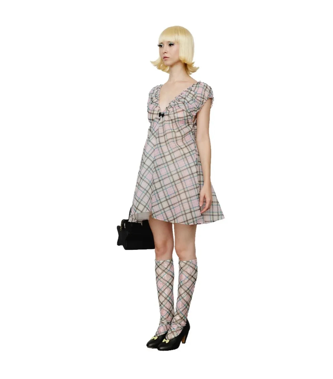 Taottao Mini Doll Dress Dollhouse back view