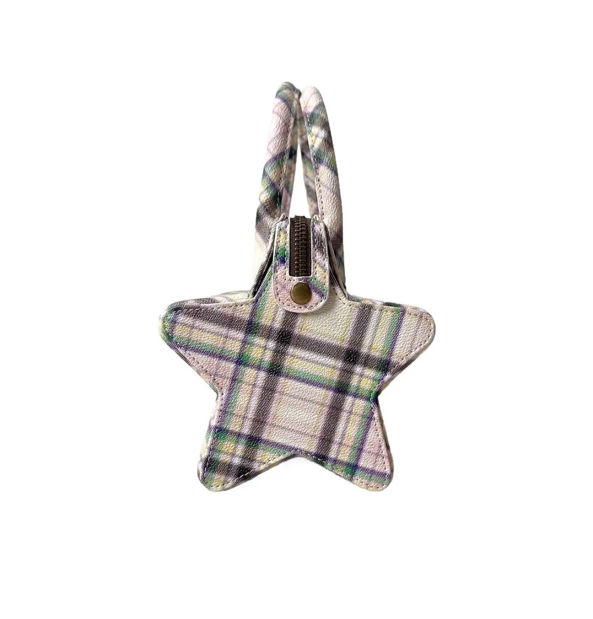 Taottao The Star Bag Dollhouse Plaid front detail