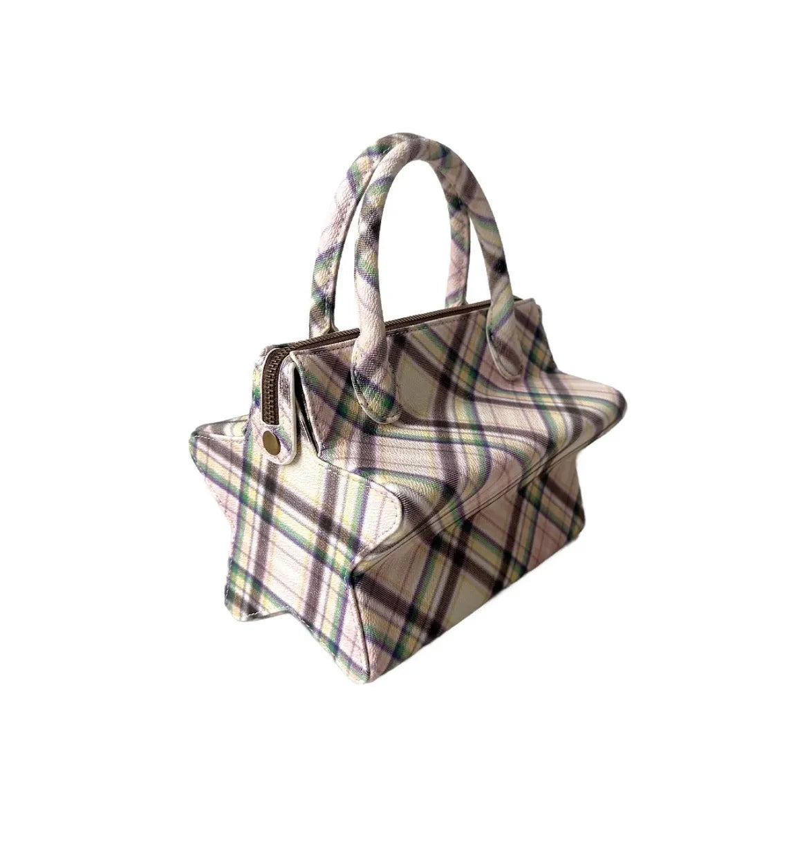 Taottao The Star Bag Dollhouse Plaid front view