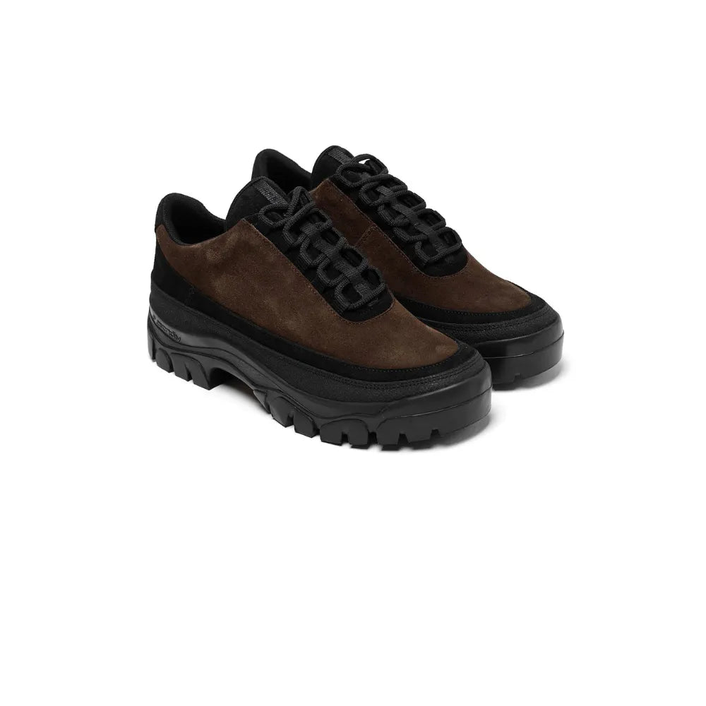 Tarvas Easy Hiker in Dark Brown Suede