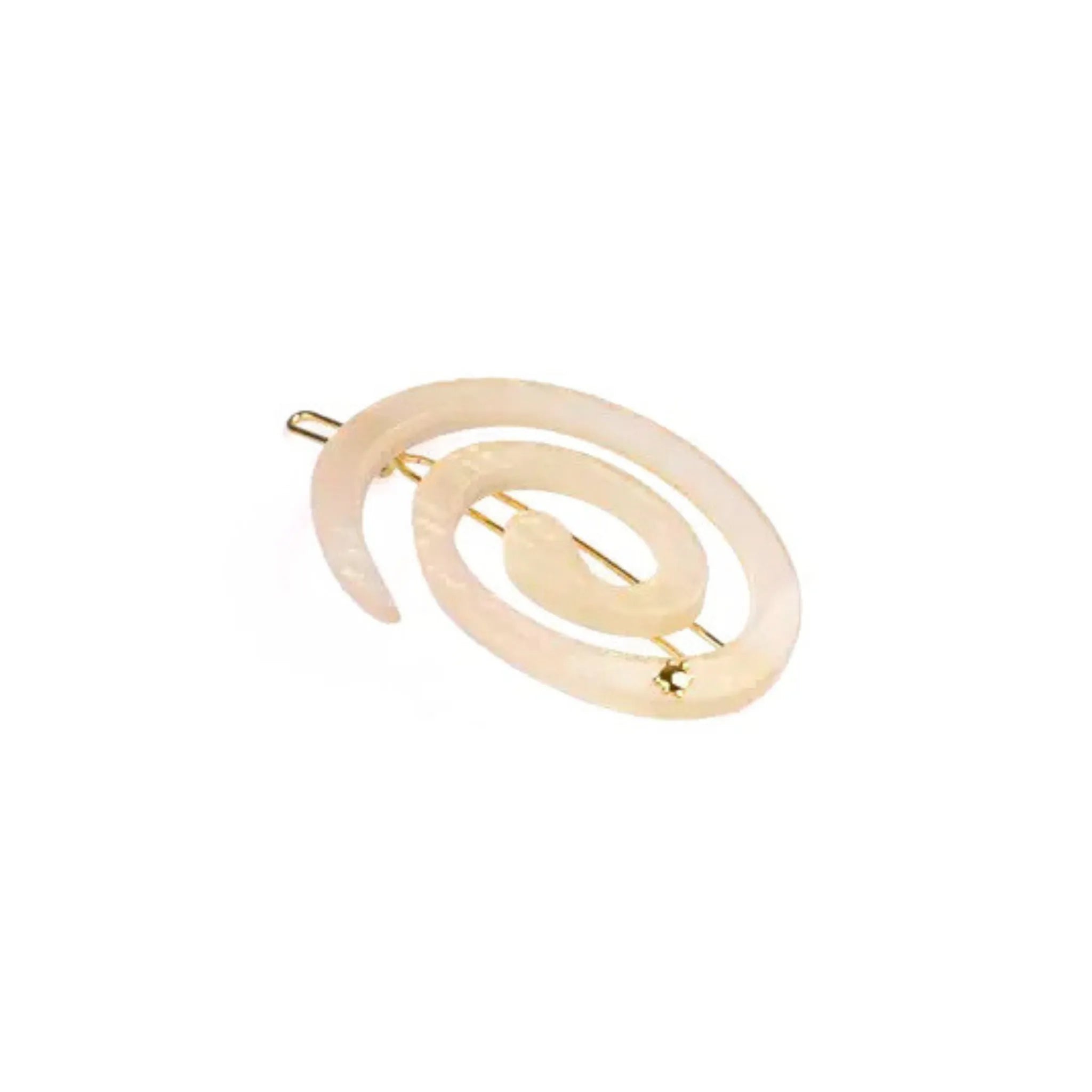 Turtle Story Large Spiral Clip in Juliette