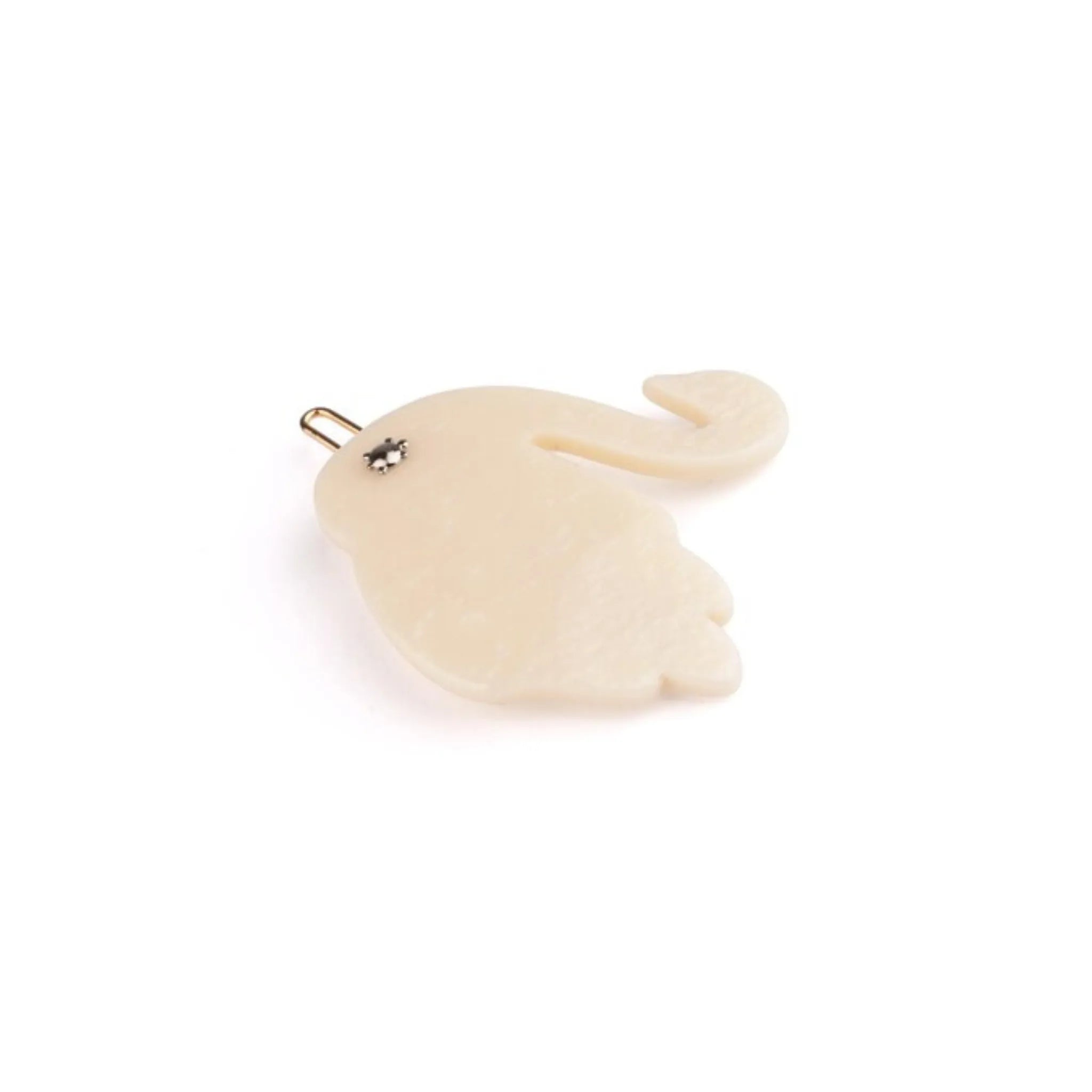 Turtle Story Swan Clip in Pearly