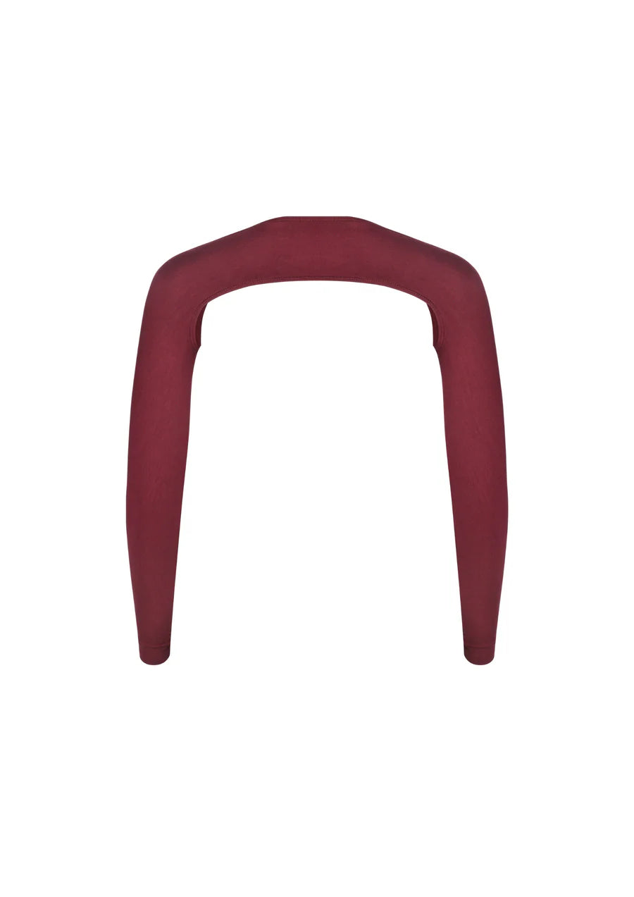 Basic Nyx Bolero Burgundy back view