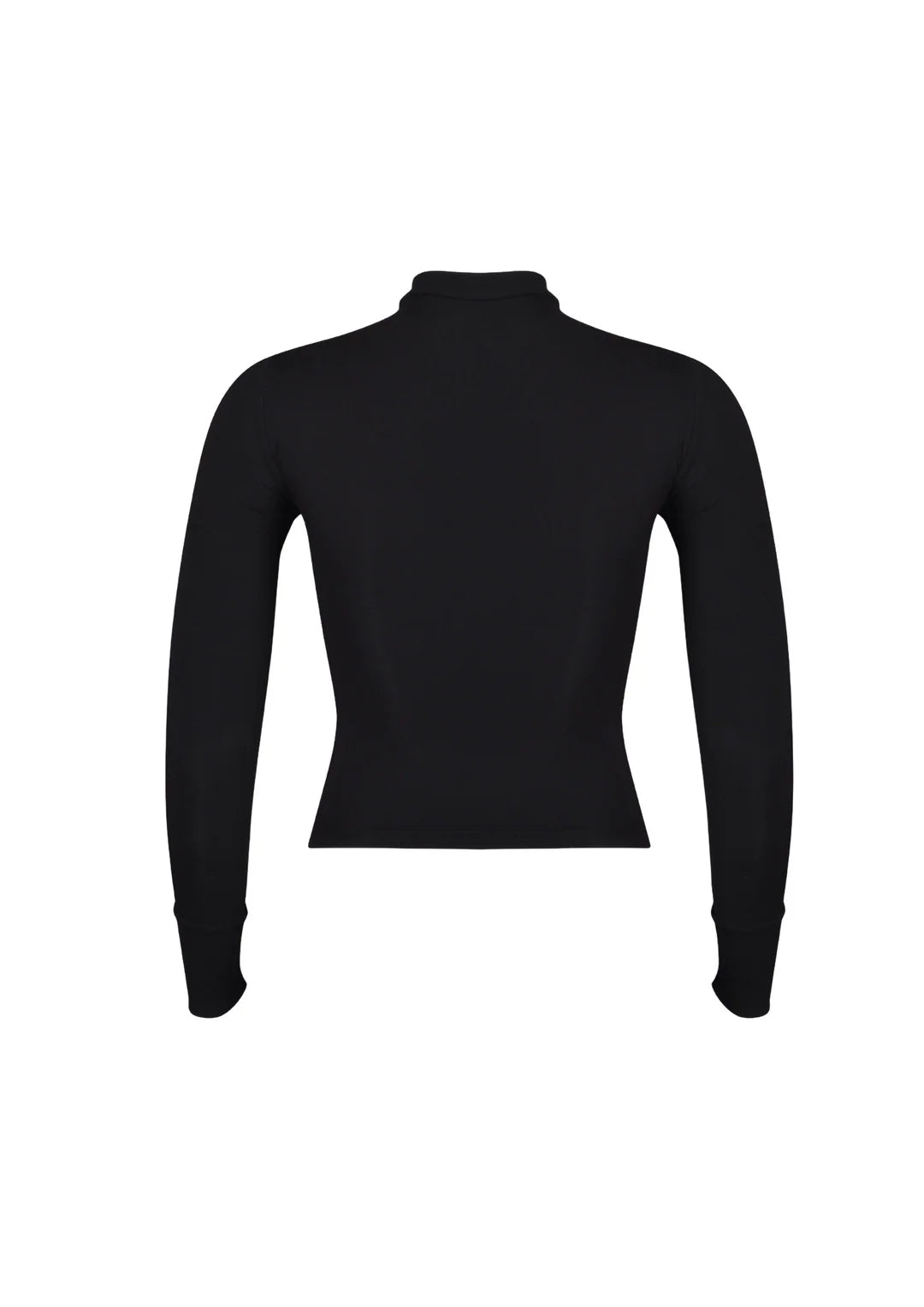 WearRame Core Sculpted Zip-Up Jacket Black back view