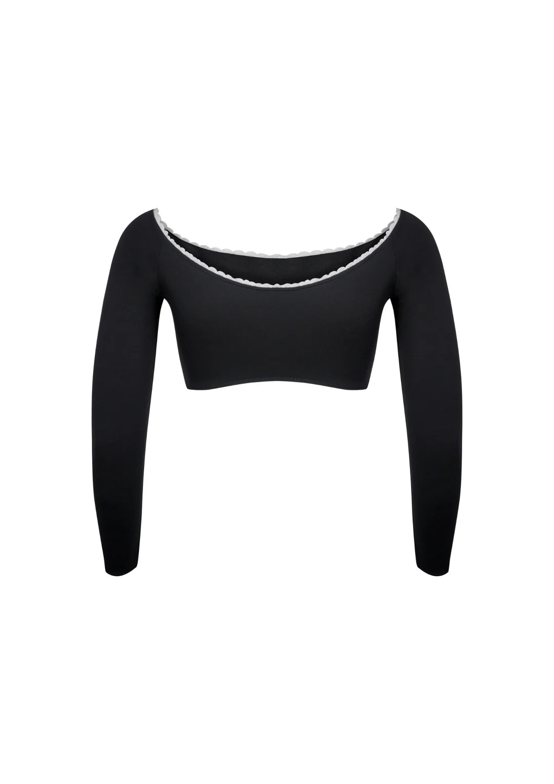 Moonlit Muse Cover Top in Black by WearRame back view