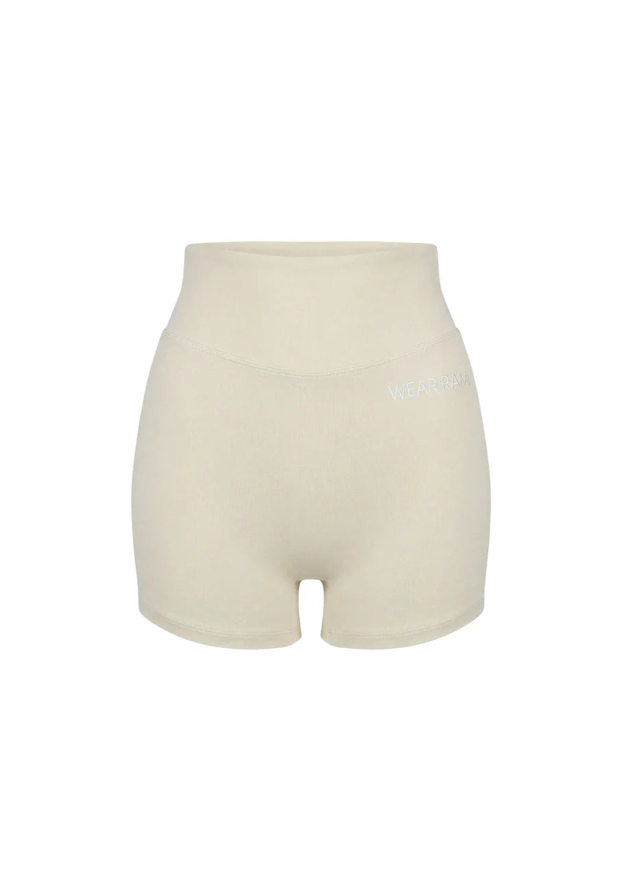 WearRame Nyx High Waist Shorts Cream available in Bangkok at LAY EmSphere