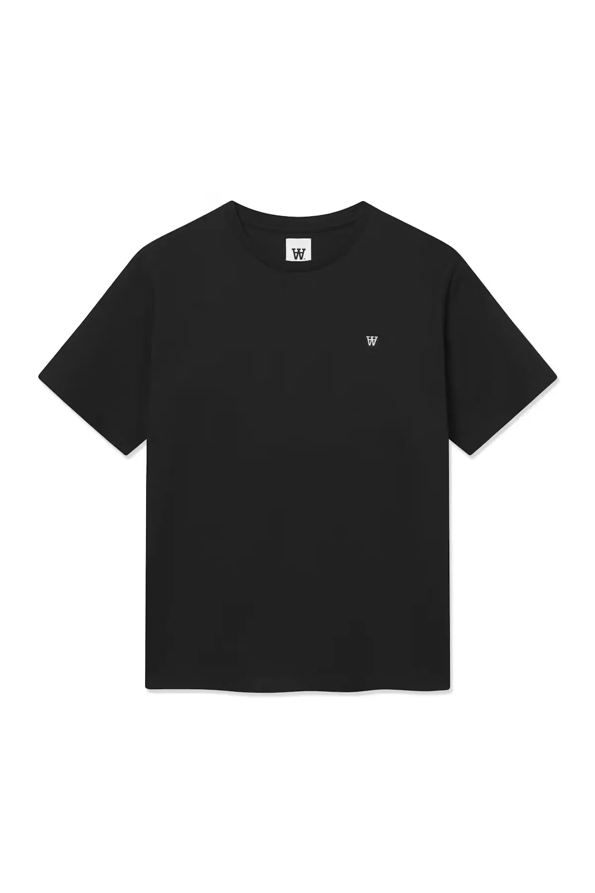 Wood Wood Ace T-Shirt Black Beauty front view