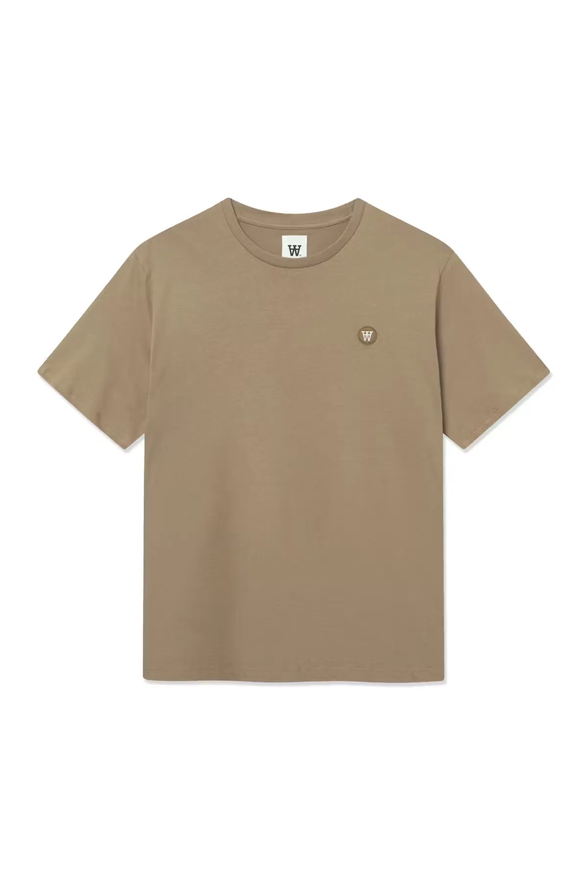 Wood Wood Ace T-Shirt Petrified Oak Nature front view