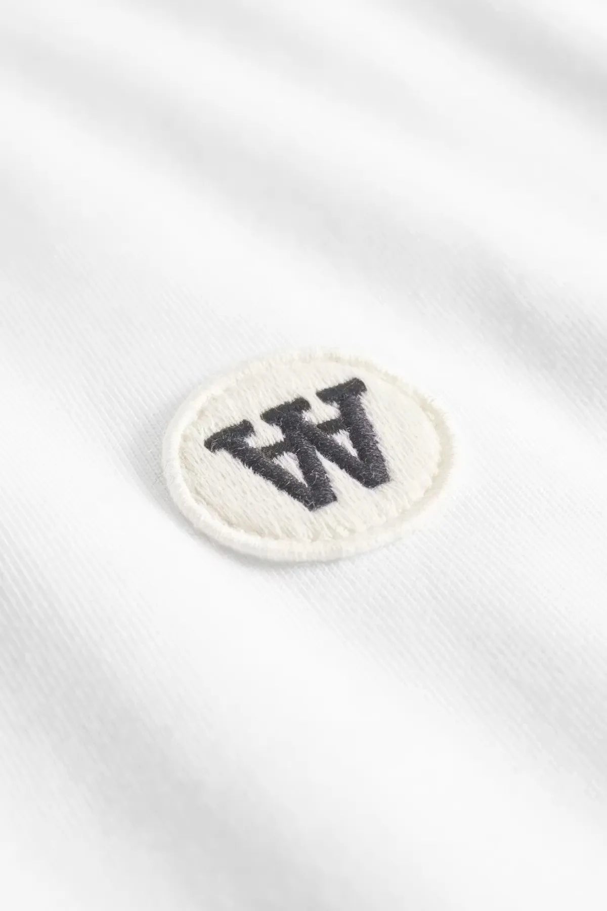Wood Wood Ace T-Shirt White chest logo detail