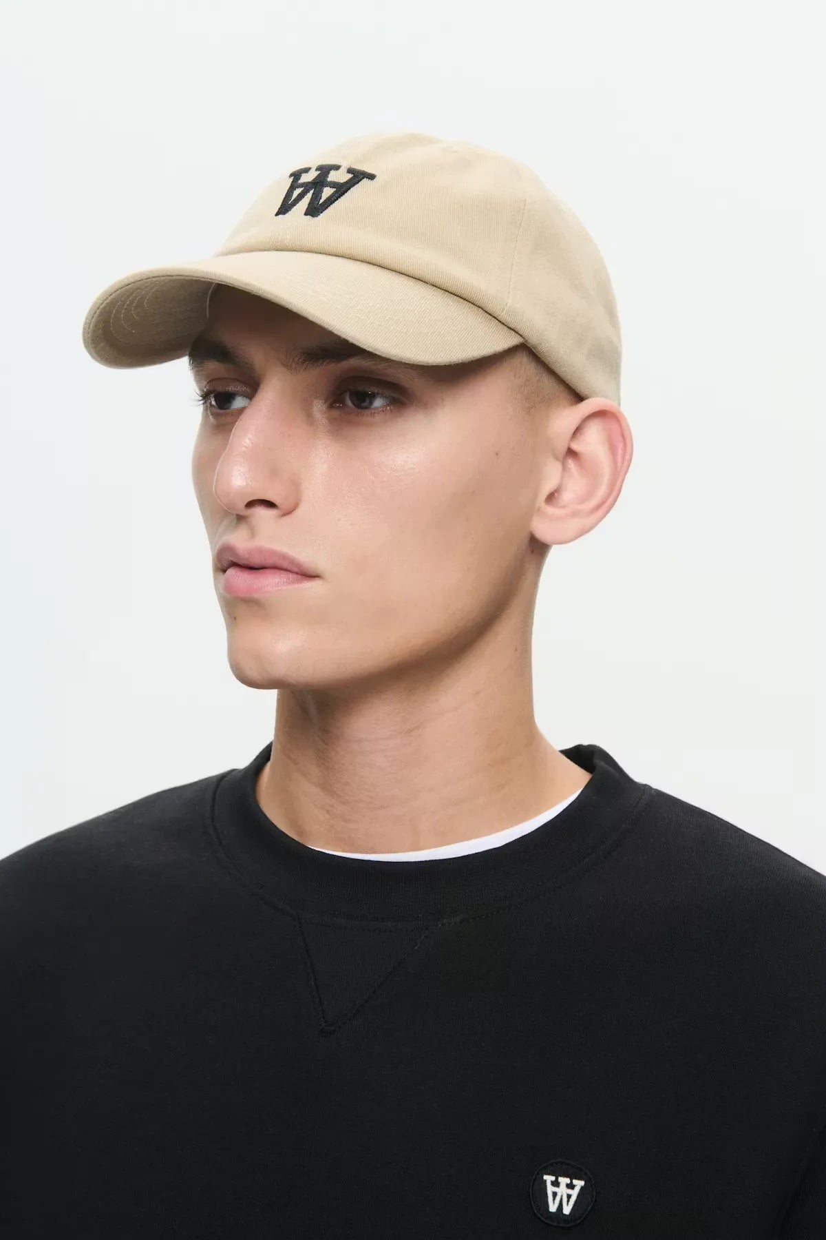 Wood Wood Eli Cap Petrified Oak Nature worn by model