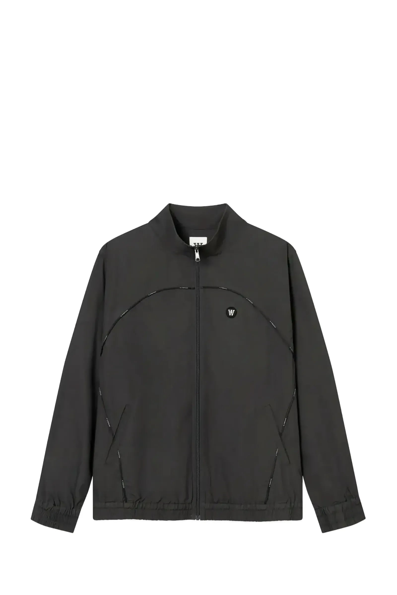 Wood Wood Frankie X Jacket in Pirate Black front view