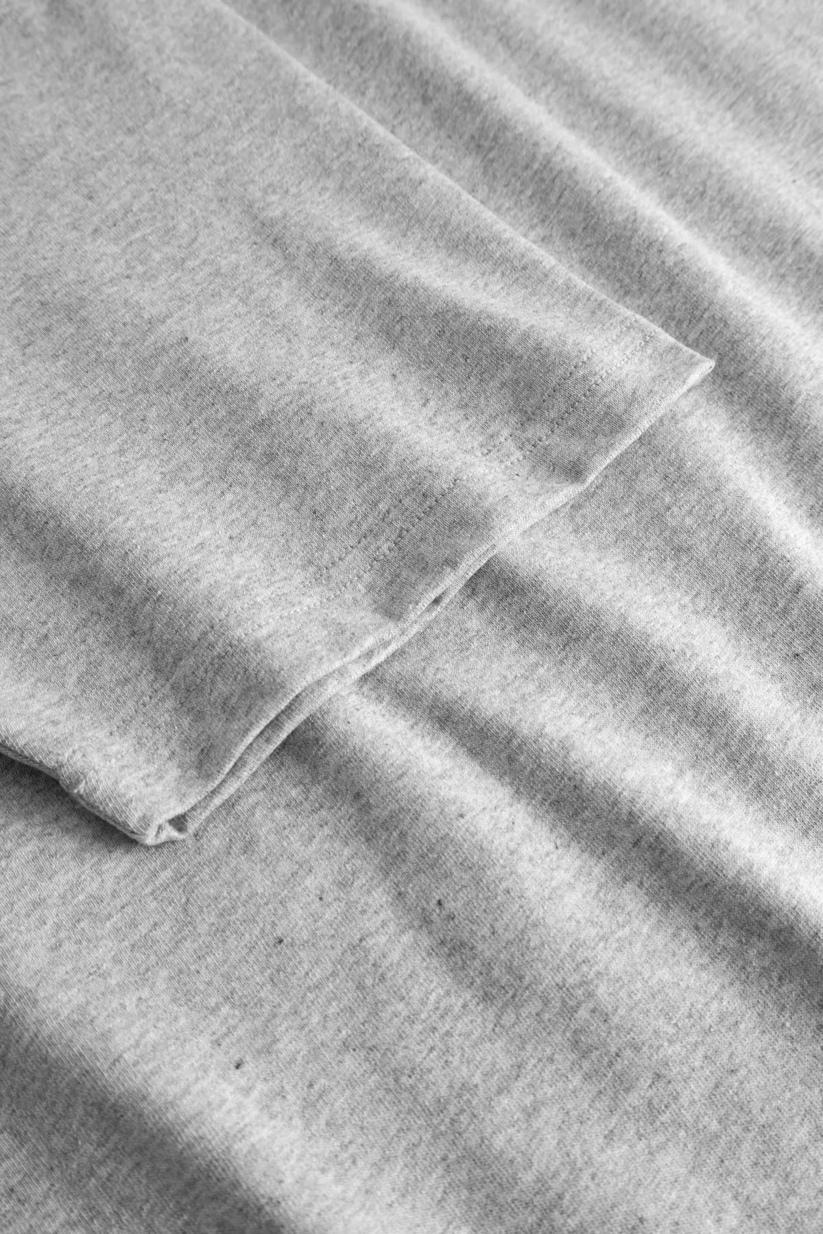 Wood Wood WW Bobby T-Shirt Gray sleeve detail