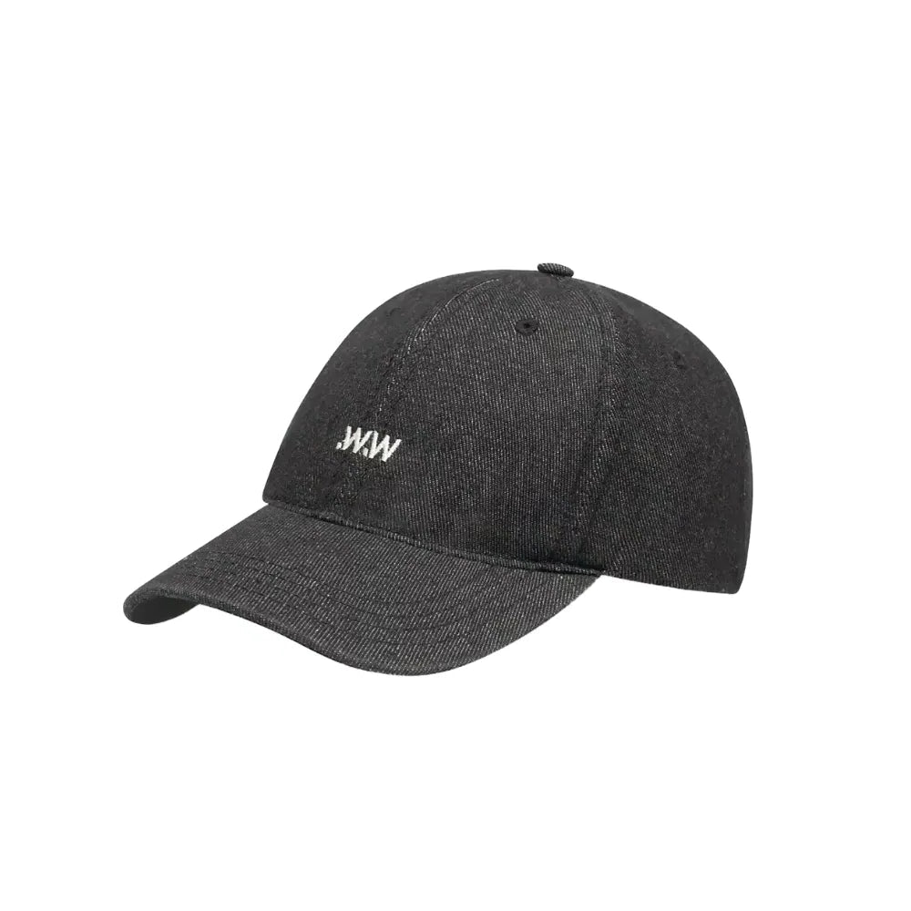 Wood Wood W.W. Cap in Black Sand front view