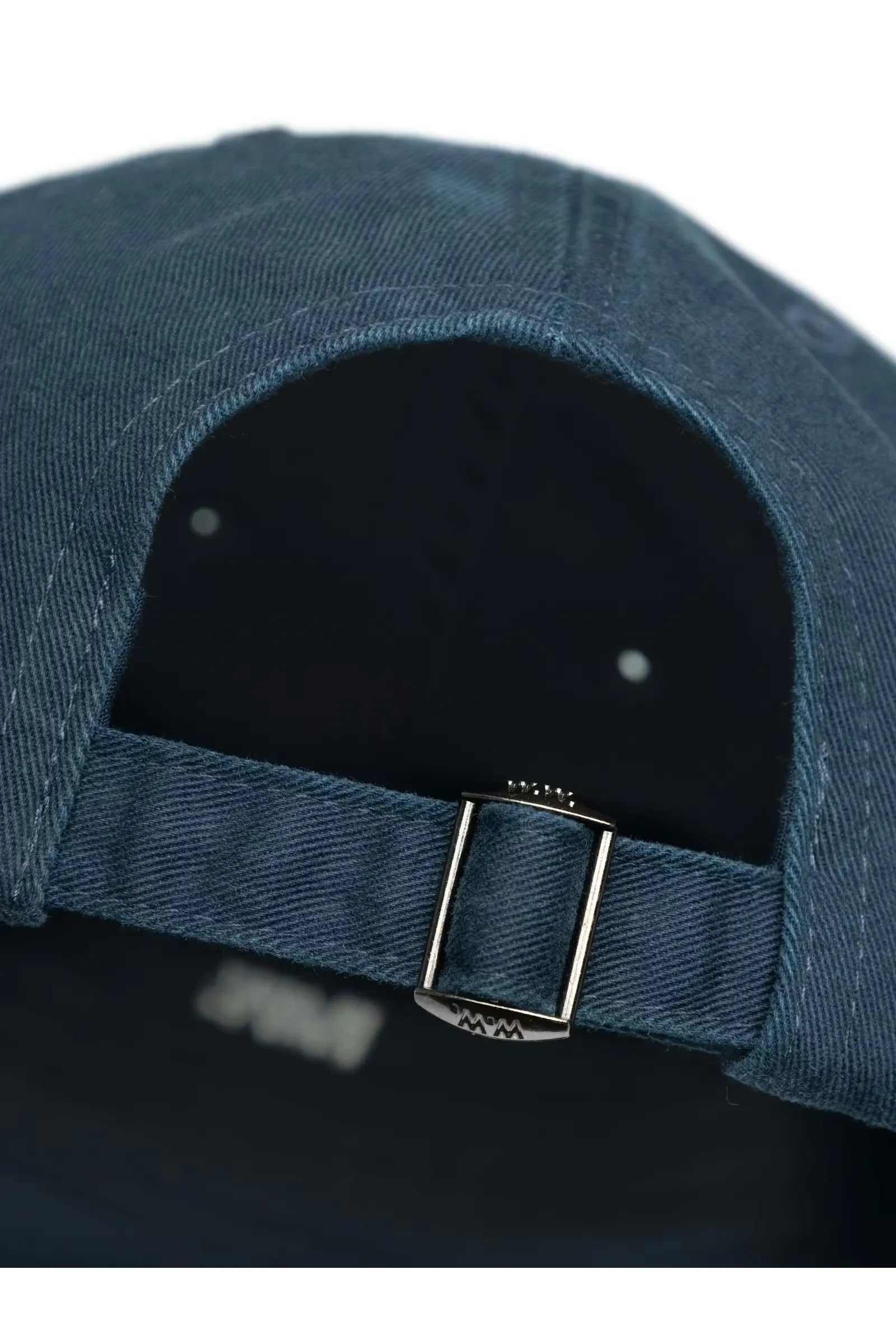 Wood Wood W.W. Cap Salute Blue adjustable back strap detail