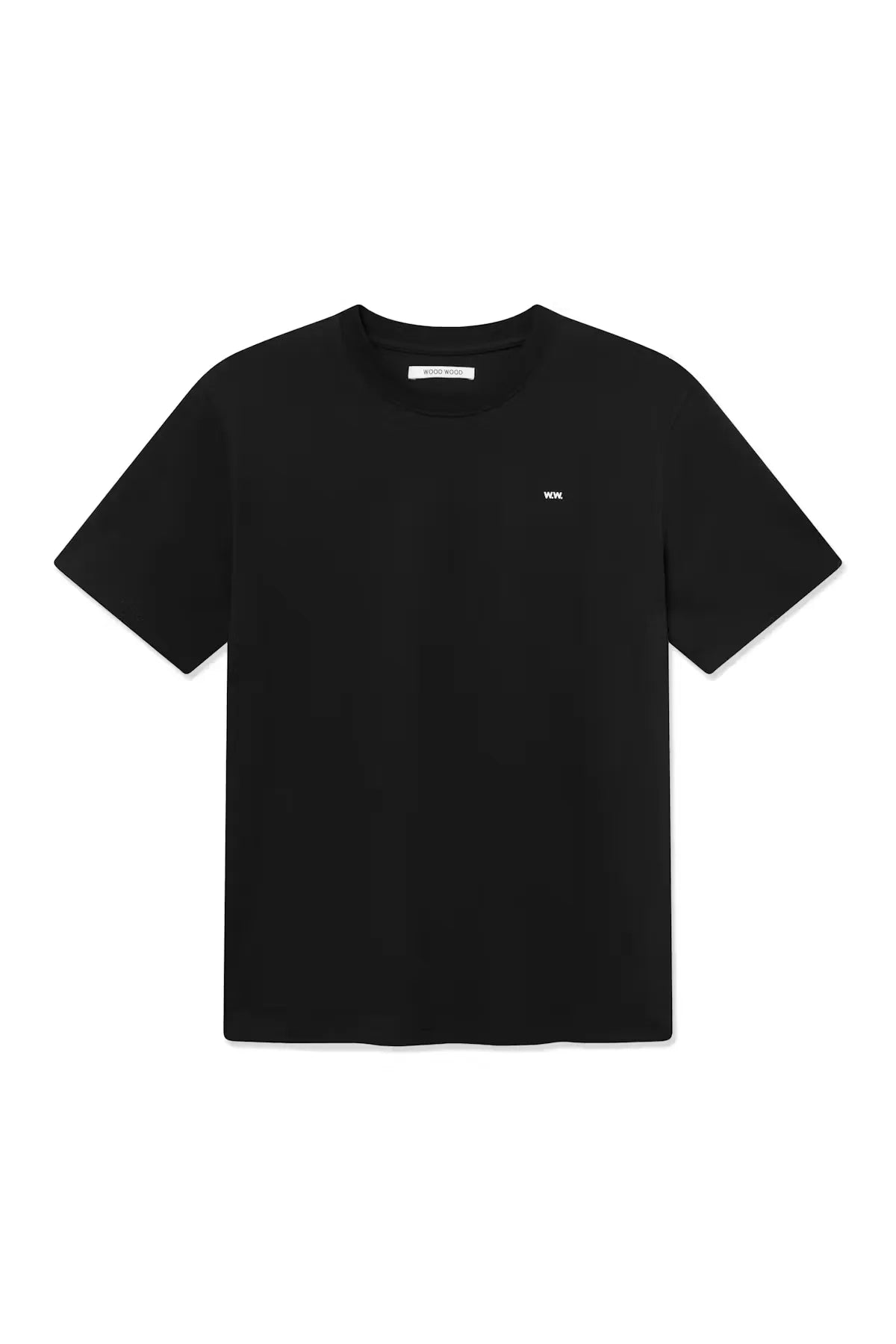Wood Wood WW Essential T-Shirt Black front view