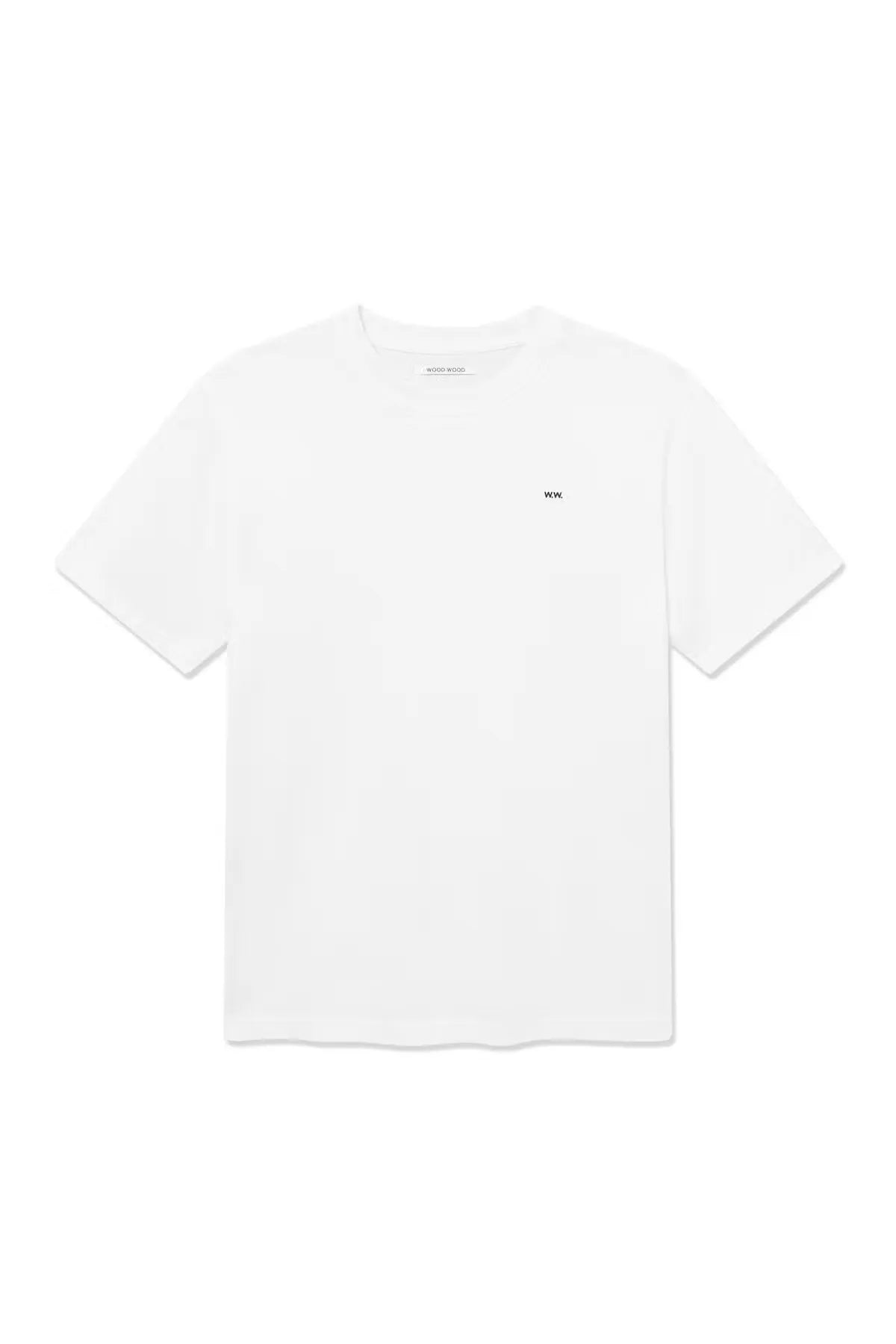 Wood Wood WW Essential T-Shirt White front view
