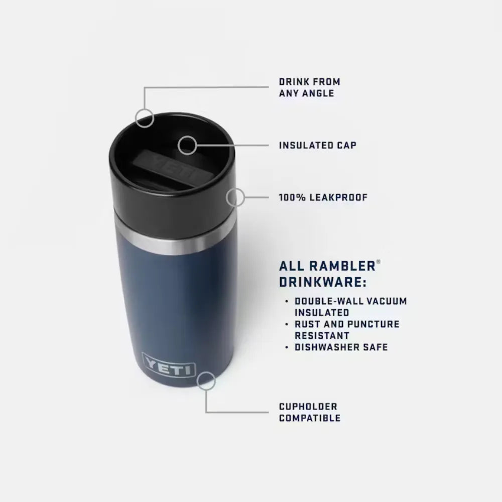 YETI Rambler Travel Bottle Cherry Blossom 16 Oz product features