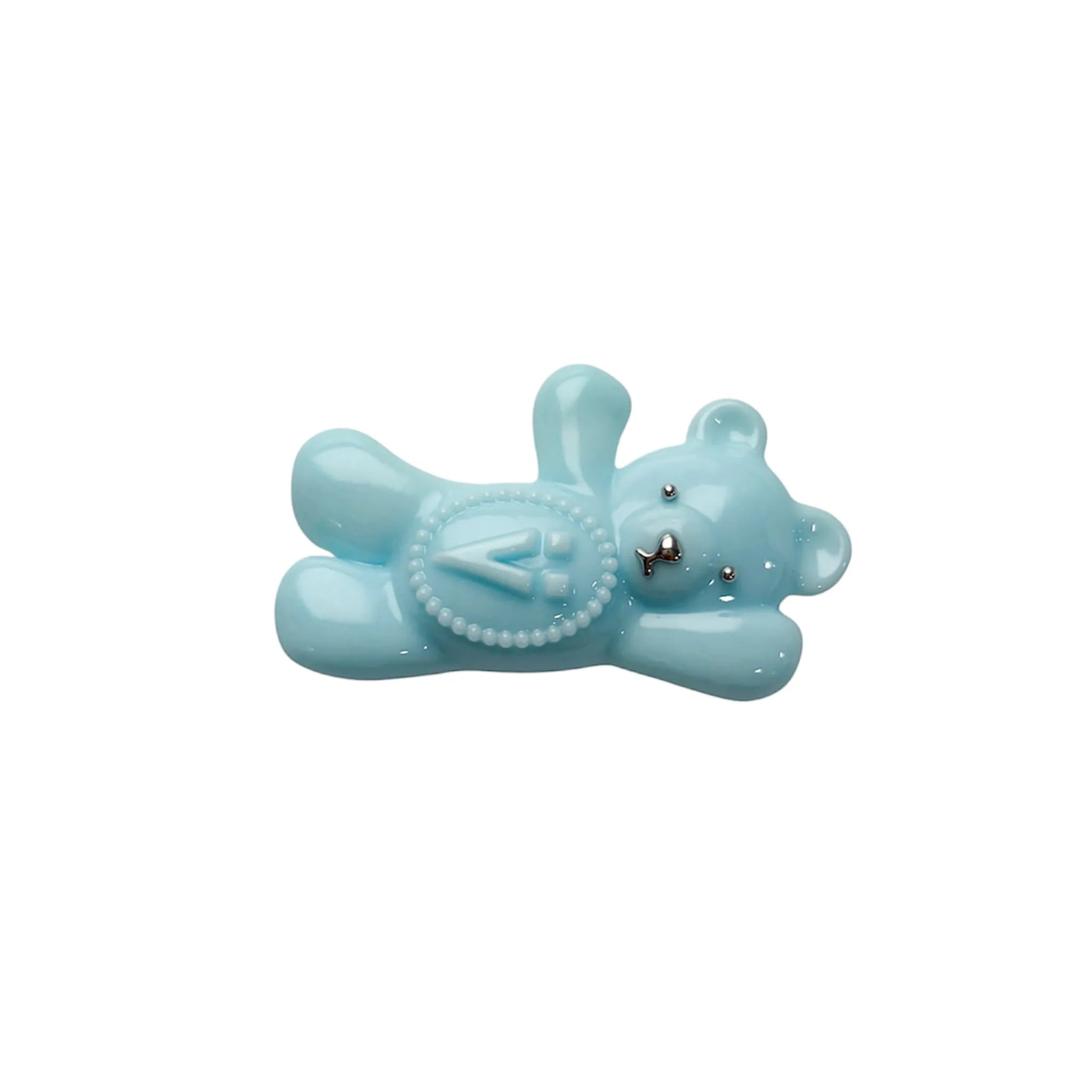 YVMIN Glasses Bear Hair Clip in Blue