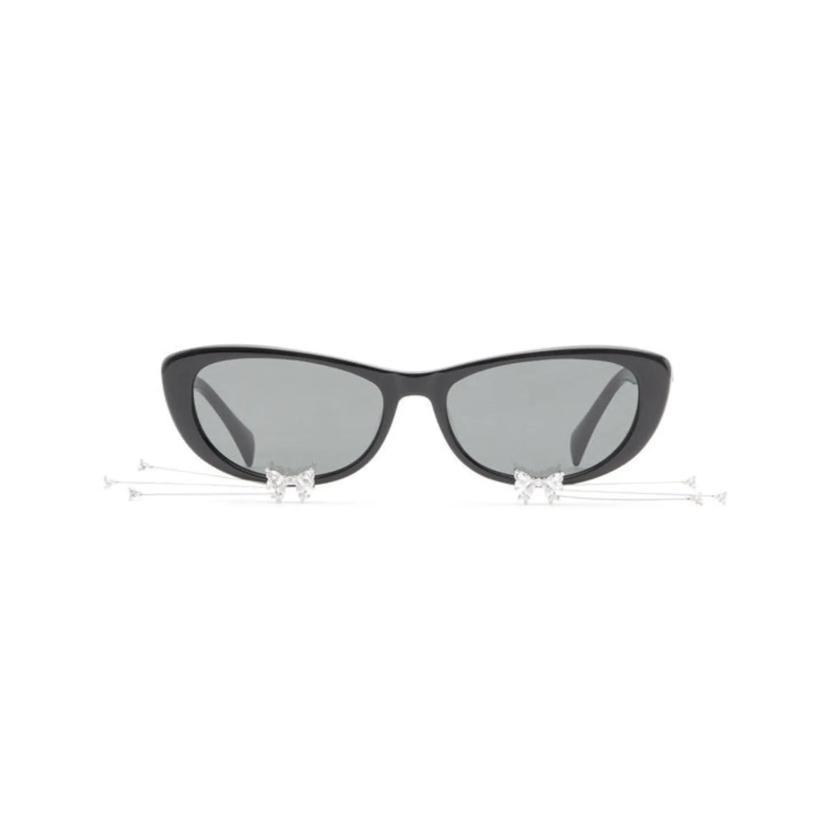YVMIN Kitten Whisker Glasses in Silver