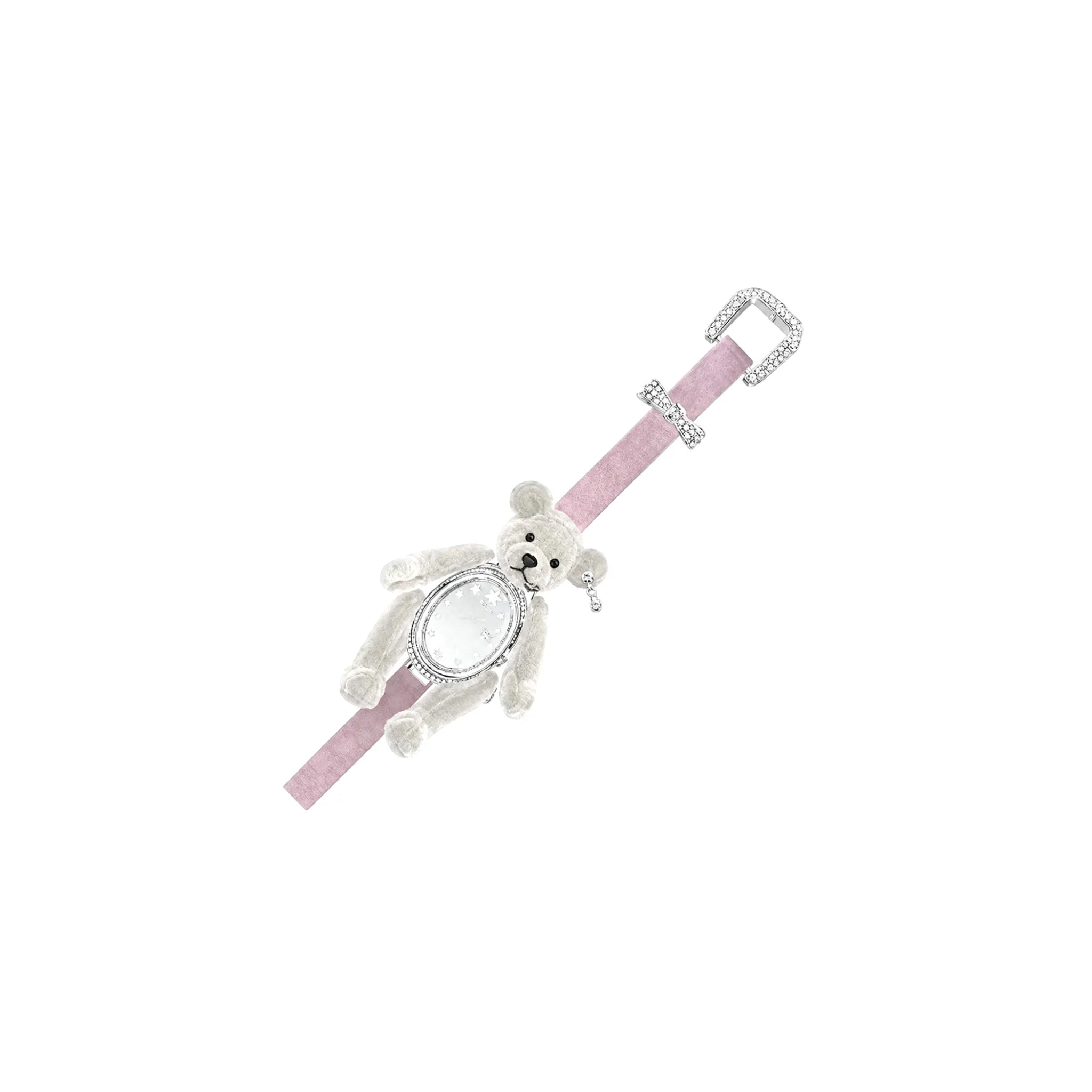 YVMIN Pearl Bear Meteor Watch in White