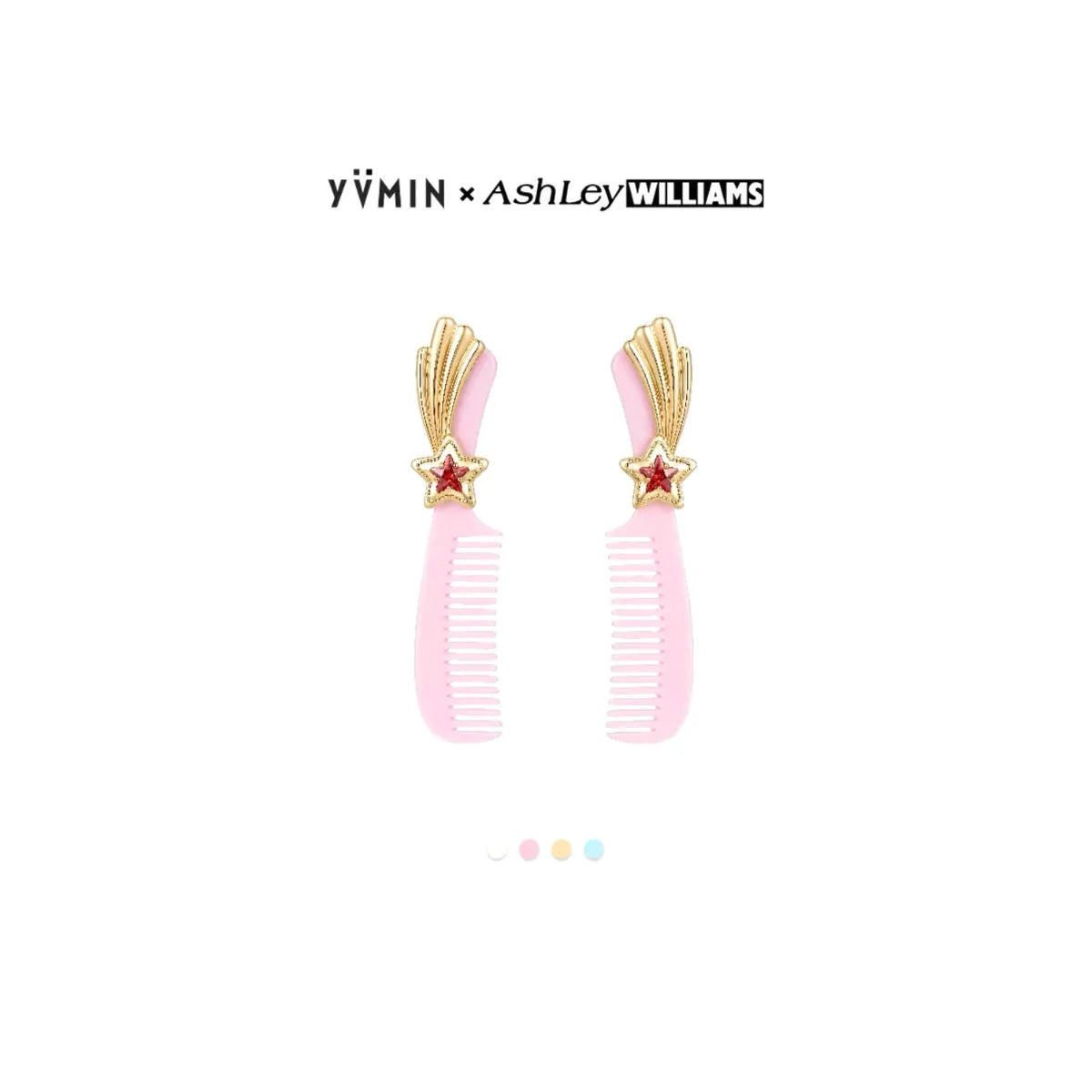 YVMIN x Ashley Williams Meteor Comb Earring ดีเทล